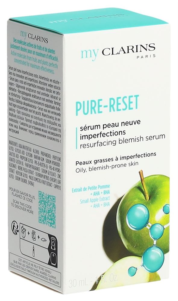CLARINS Pure Reset Serum Peau Neuve 30 ml