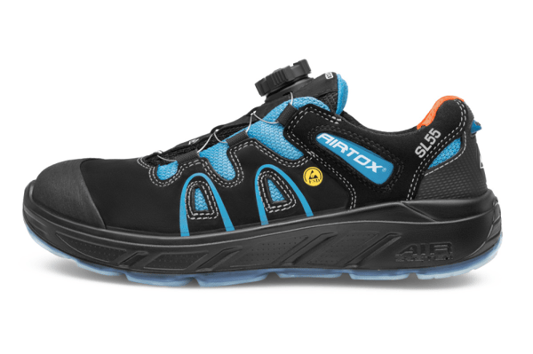 AIRTOX sikkerhedssko SL55, UTURN-lukning, ESD, str. 43