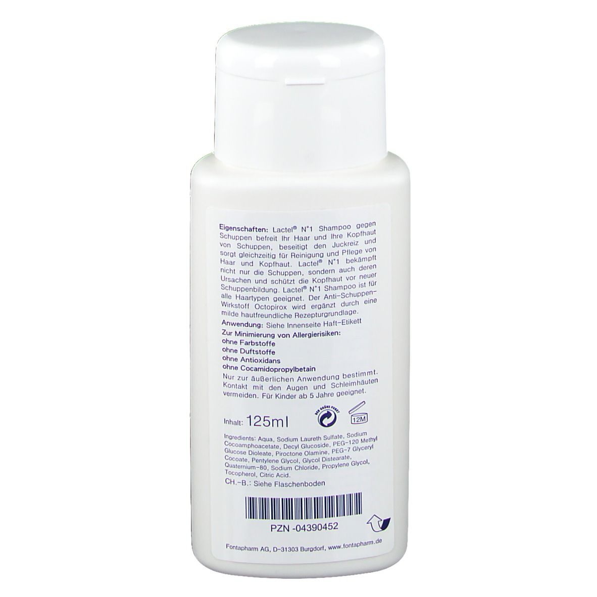 Lactel® Nr.1 Antischuppen Shampoo