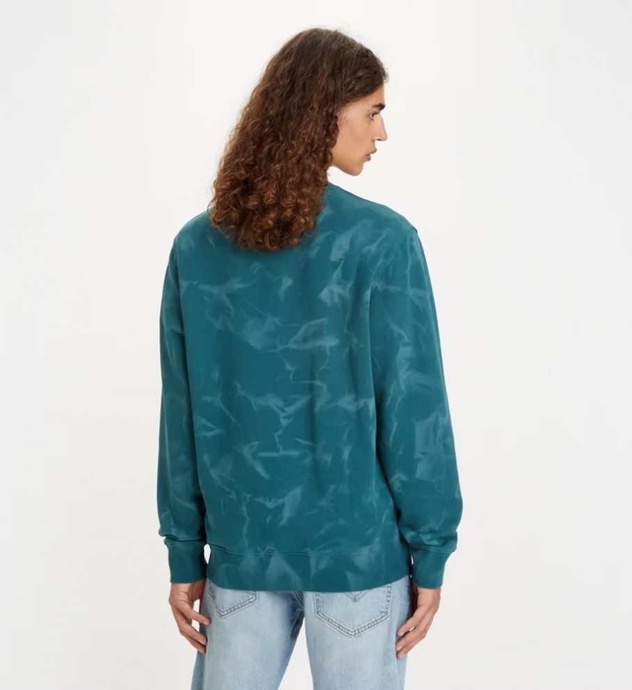 Moletom Levi's Original Verde com Gola Redonda