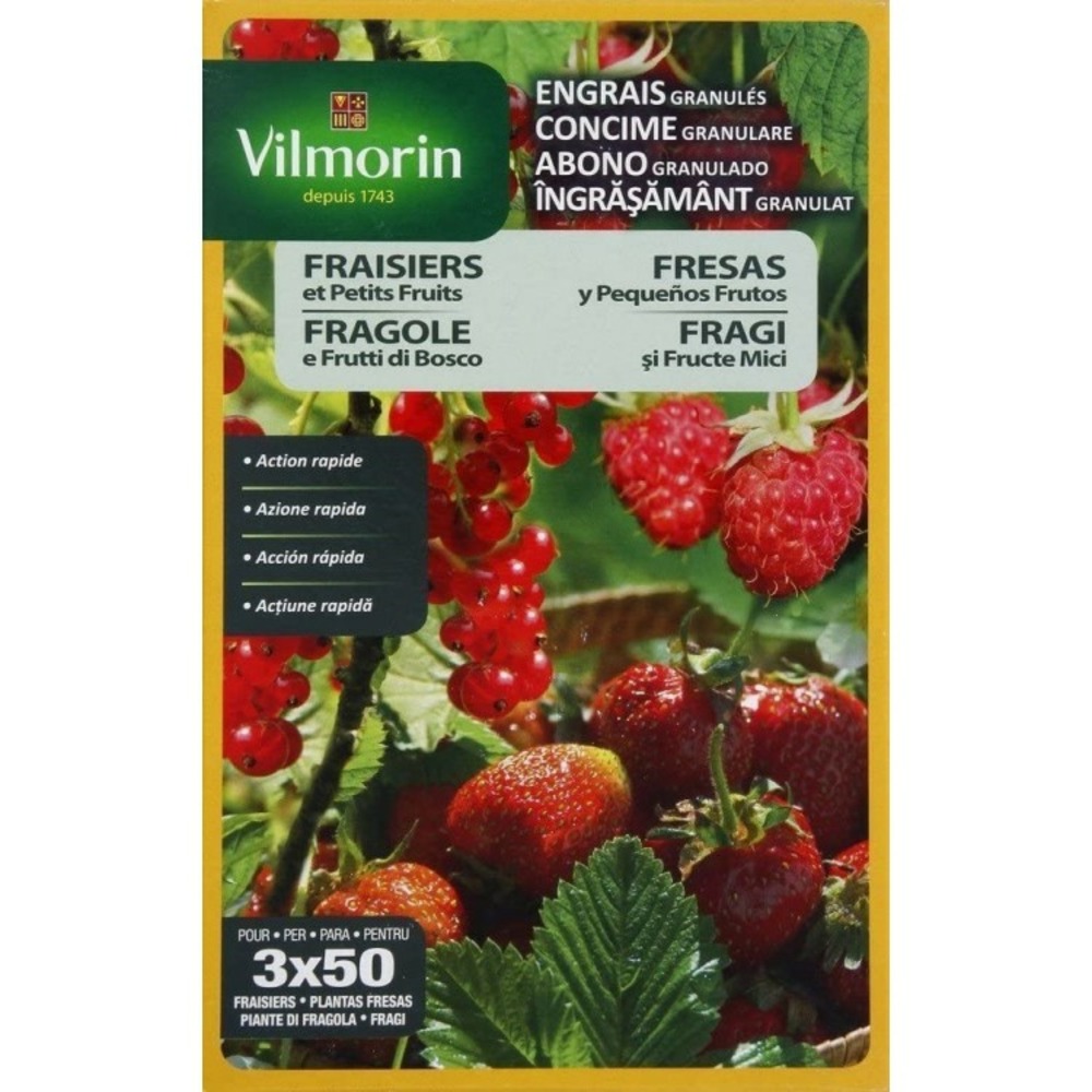 Engrais granules fraisiers et petits fruits etui de 800 g