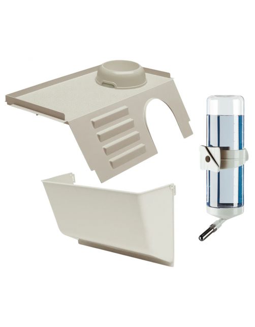 Ferplast Konijnenkooi Arena 120 - Dierenverblijf - 125x64.5x51 cm