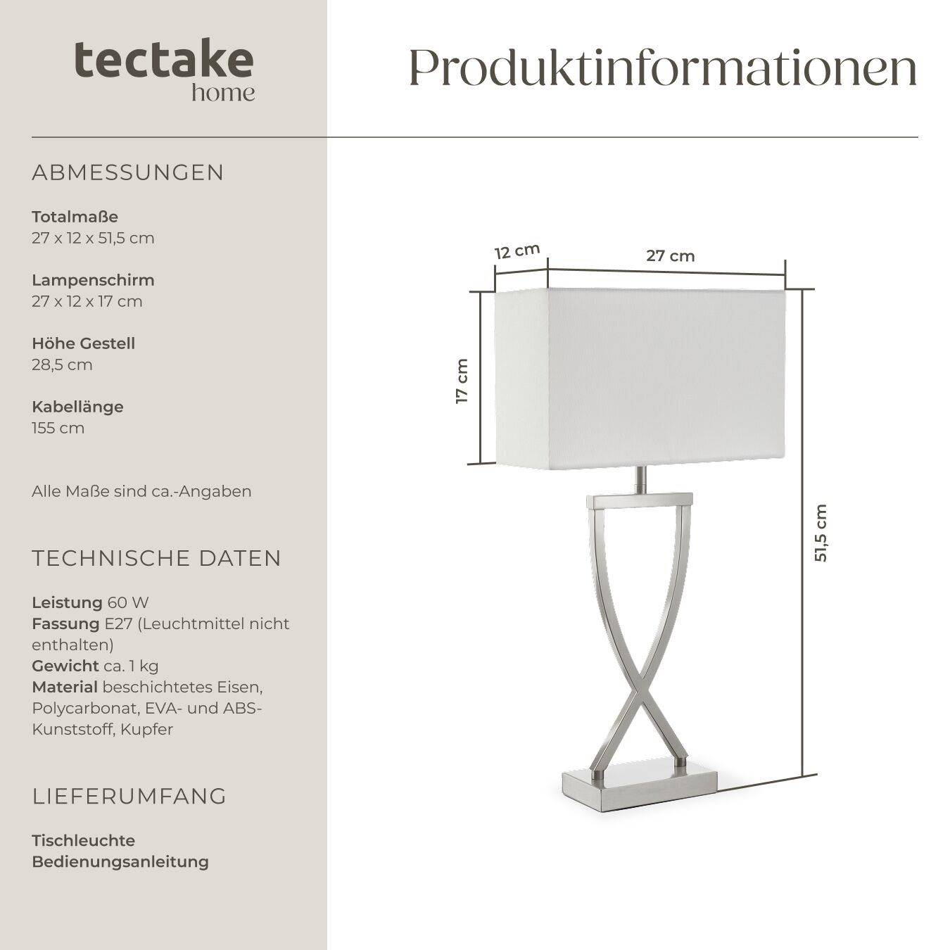 Tischleuchte Avina