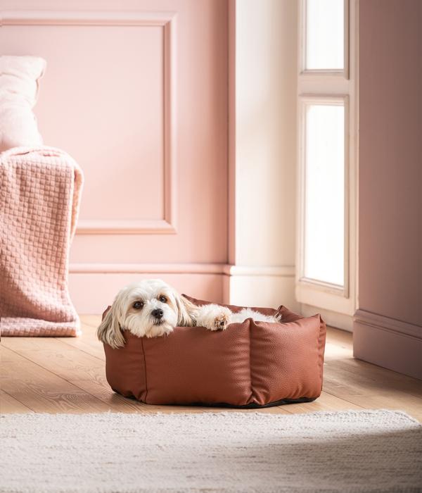 Dehner Lieblinge Kuschelbett Cora, rund,