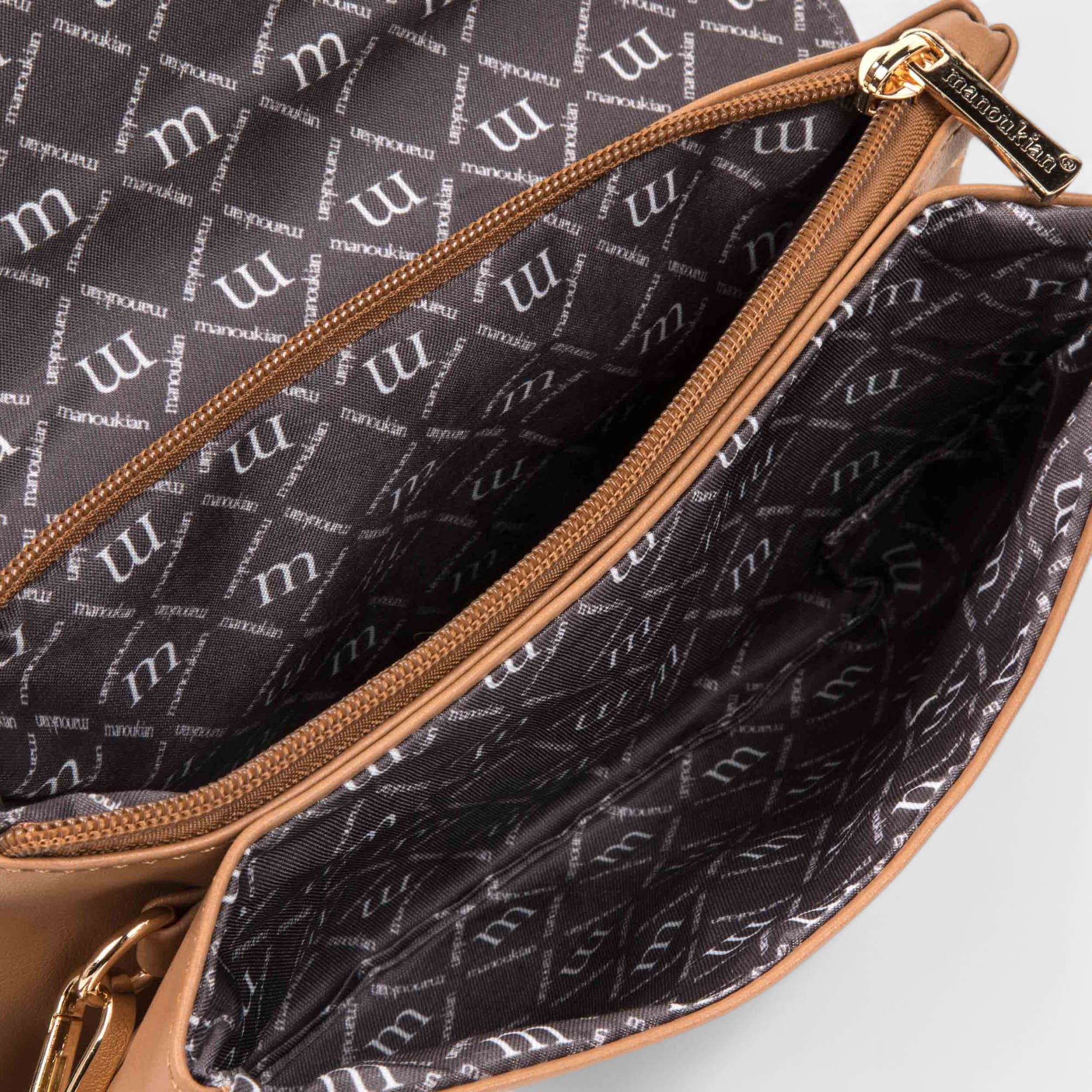 Sac bandoulière cognac