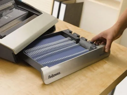 Fellowes Galaxy-E Wire, Elektrisk, 130 ark, Grafit