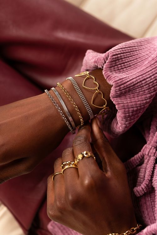 Iconic dunne schakelarmband