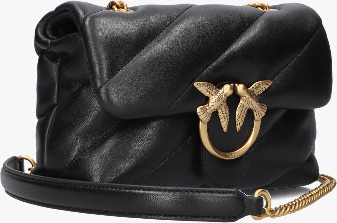 zwarte pinko schoudertas love puff mini