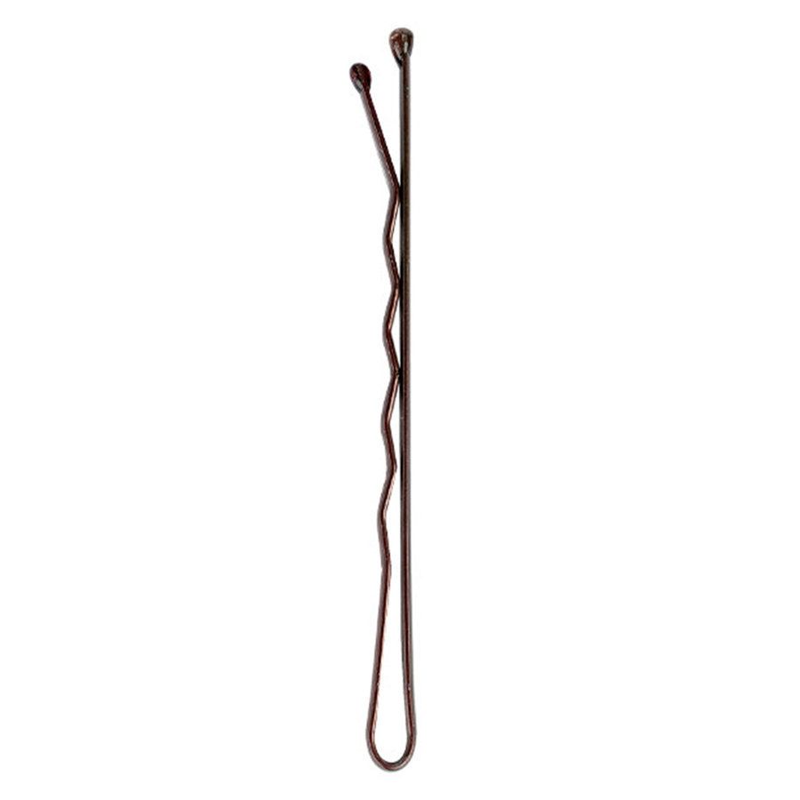 Brushworks Brown Bobby Pins 50pcs