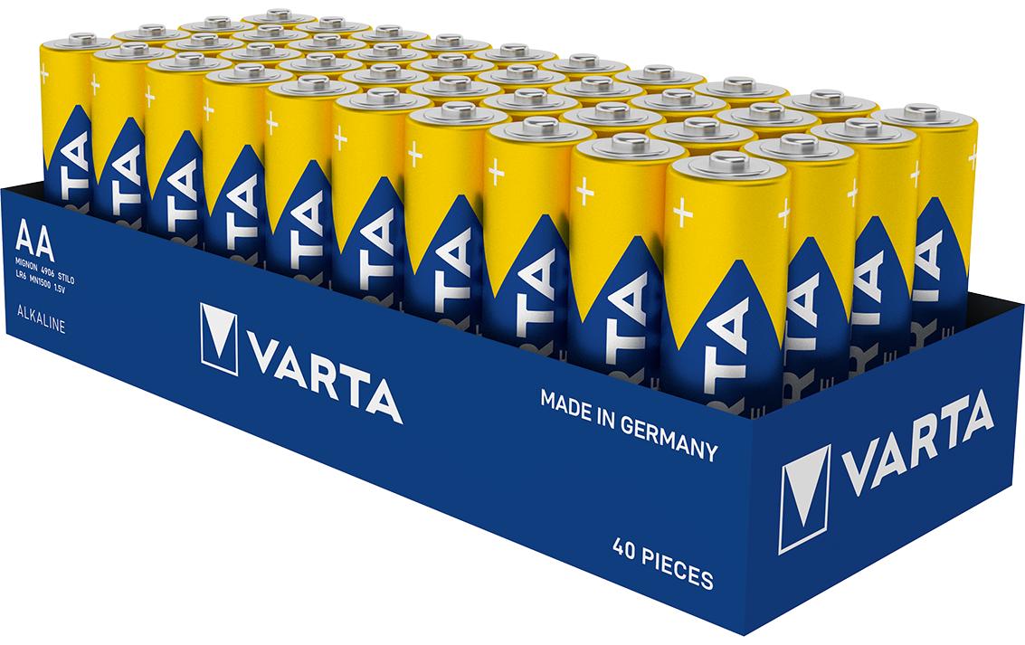 Batterie Longlife Power AA , 40 StückMignon Batterie, AA