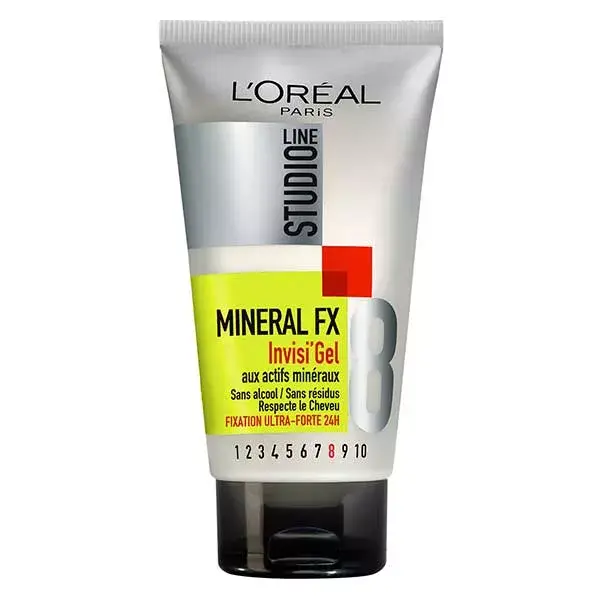 L'Oréal Studio Line Mineral Fixation Invisi'Gel Fixação Ultraforte 150ml