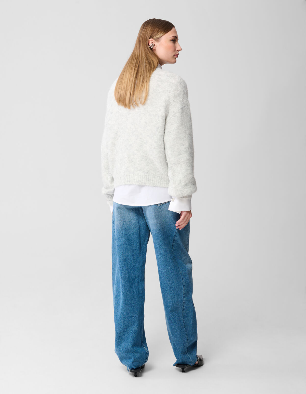 Barrel Fit Jeans Mediumstone