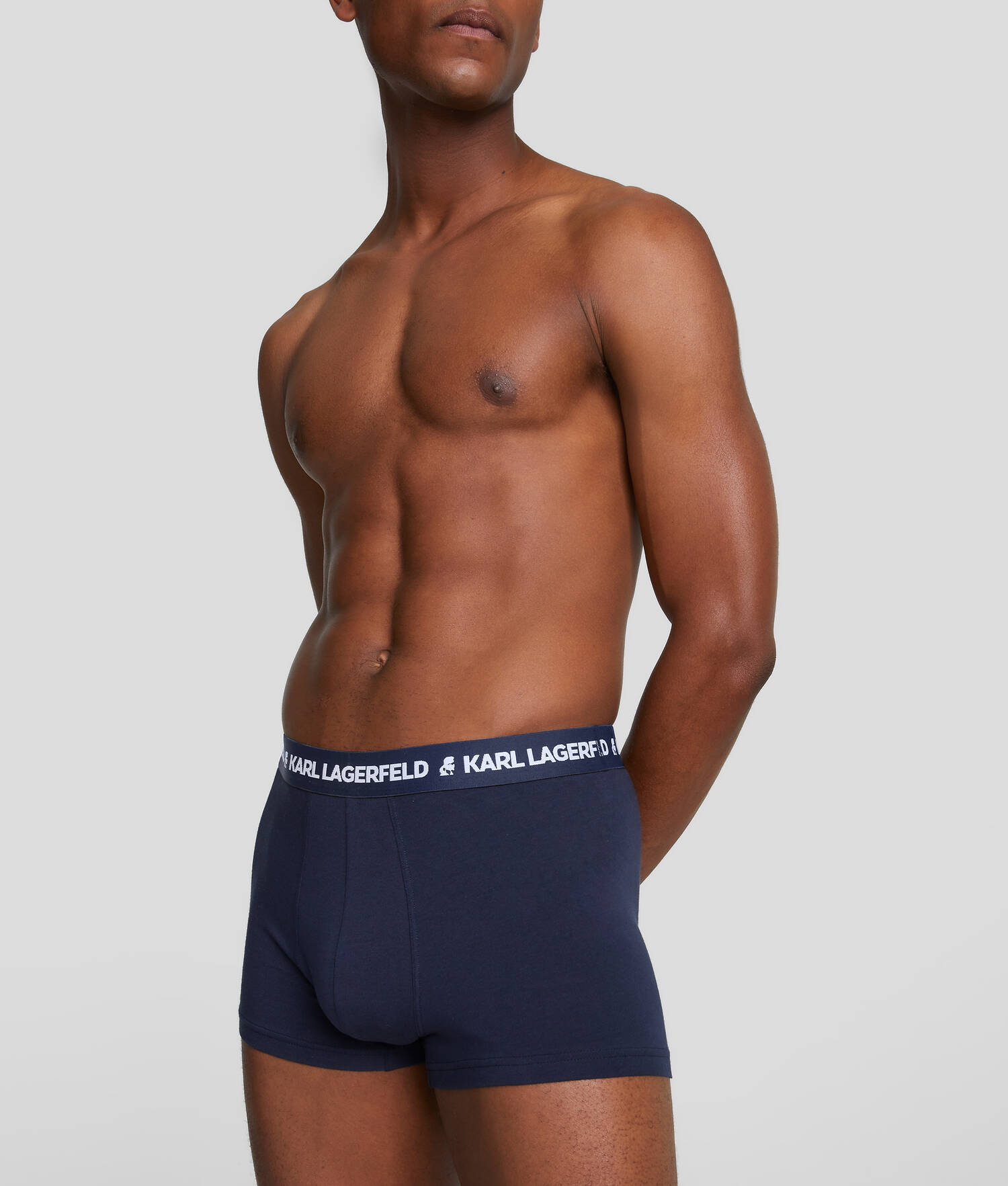 CALEÇON LOGO KARL MONOCHROME - LOT DE 3 - Blanc/Noir/Marine
