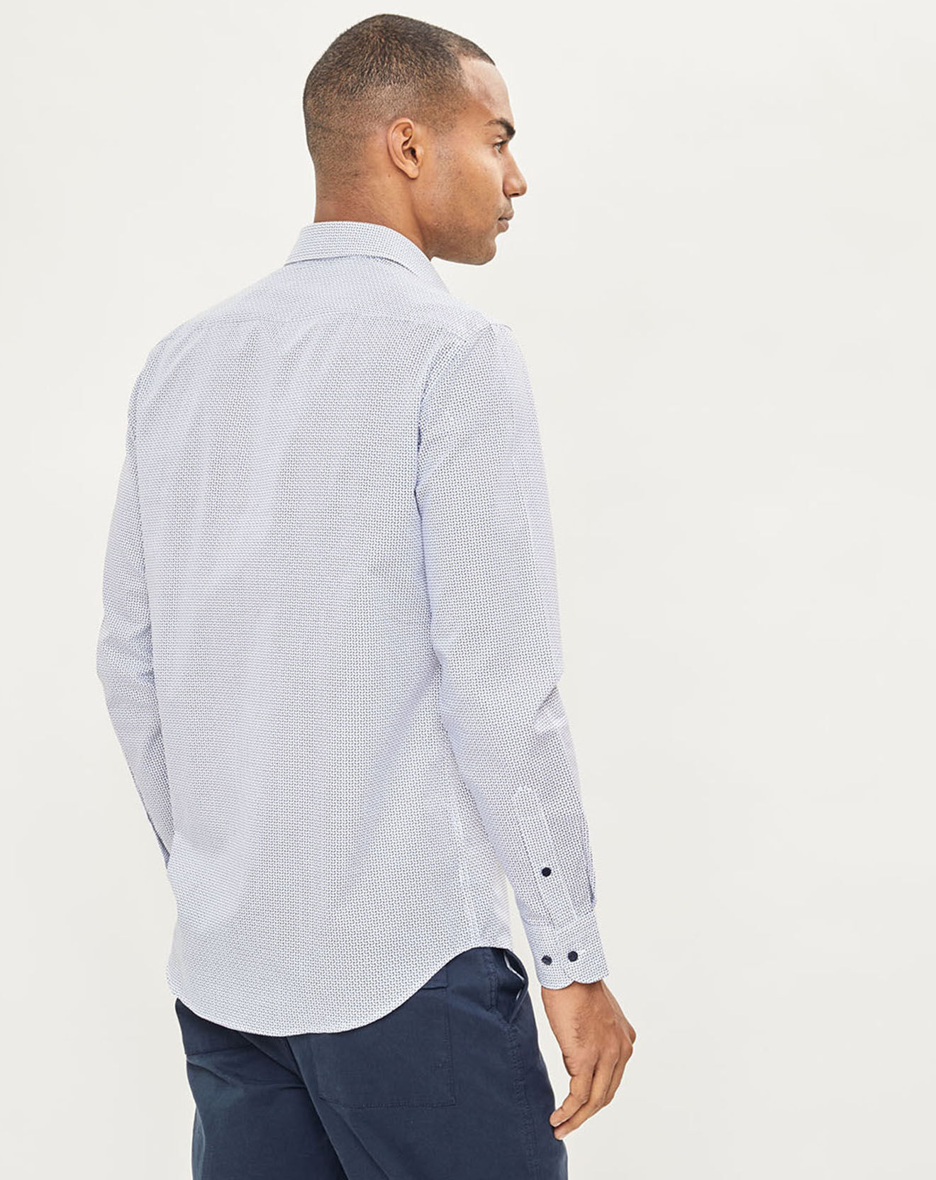 Tommy Hilfiger Chemise regular fit imprimée bleu/vert/blanc