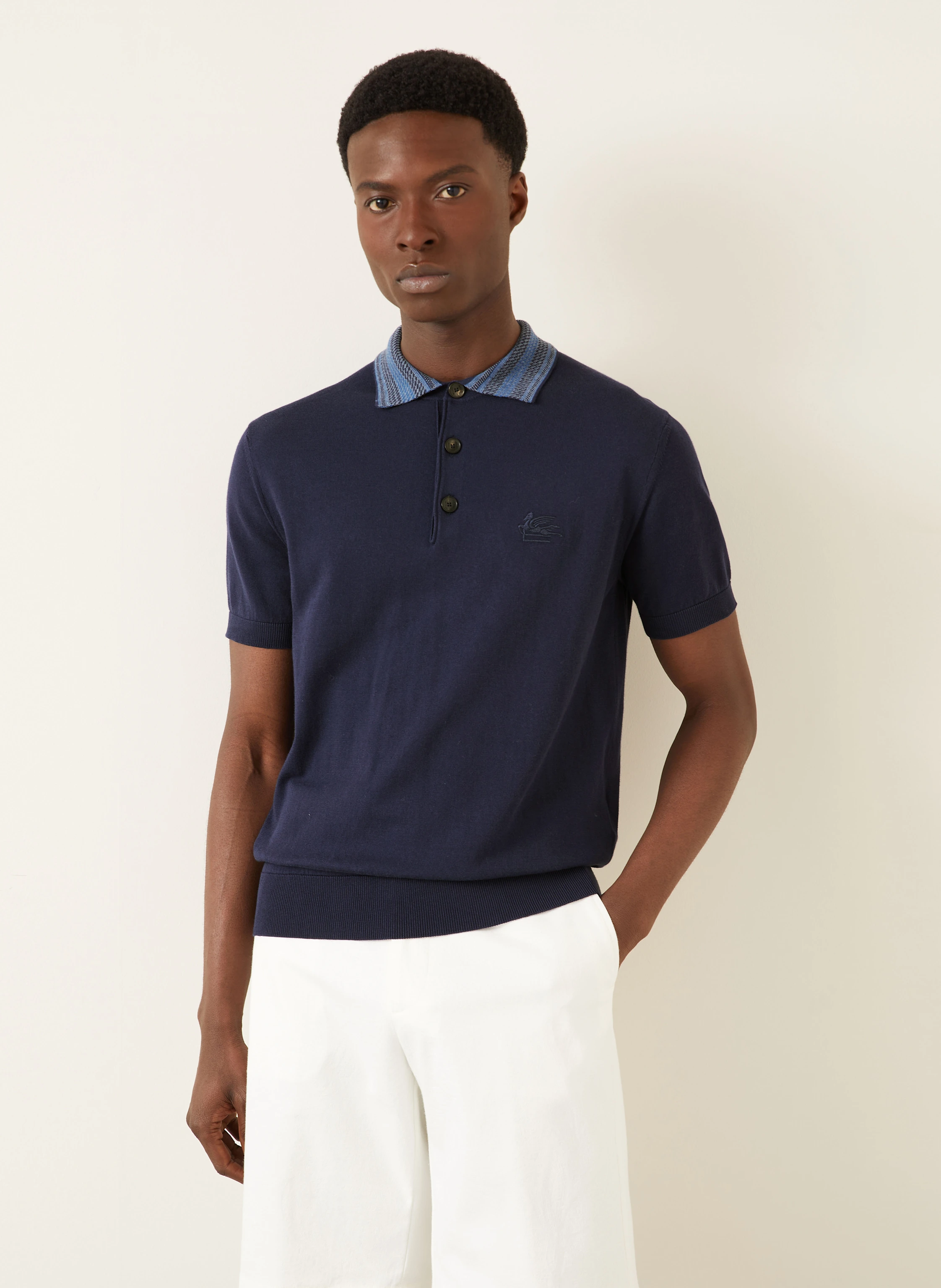 ETRO Strick-Poloshirt
