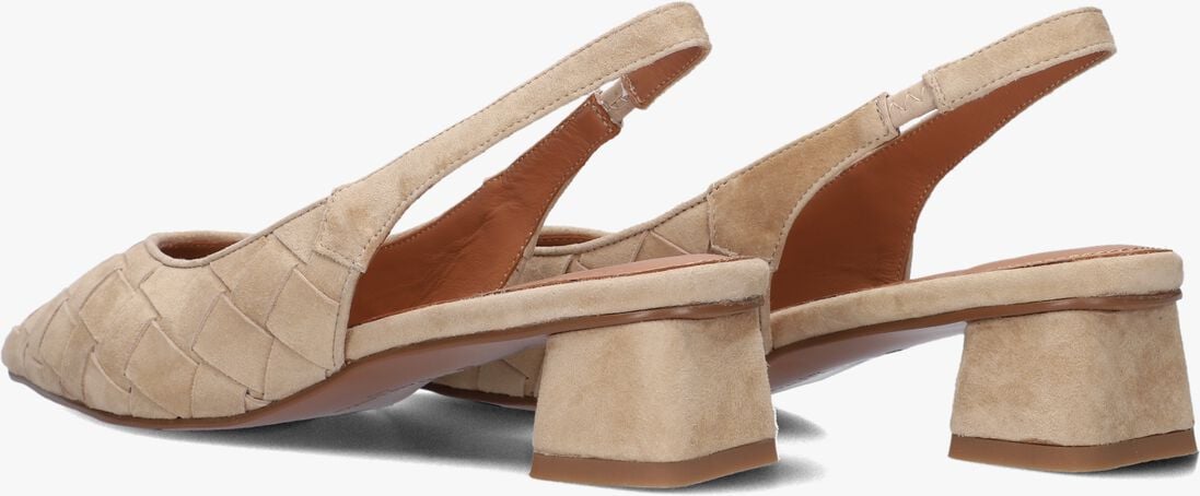 beige stefano lauran slingbacks d24062