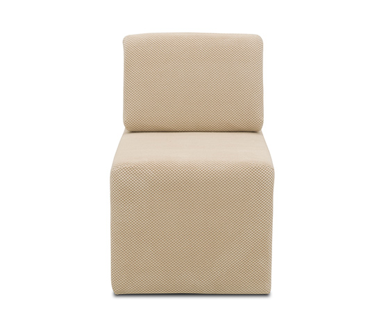 DOMO collection Sessel mit Hocker »Bergen«, beige
