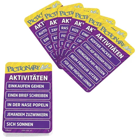 Mattel Games Pictionary Air Extension Pack Activities