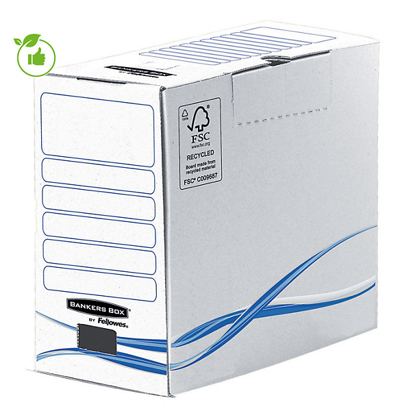 Boîtes archives Fellowes Dos 15 cm blanches, lot de 25
