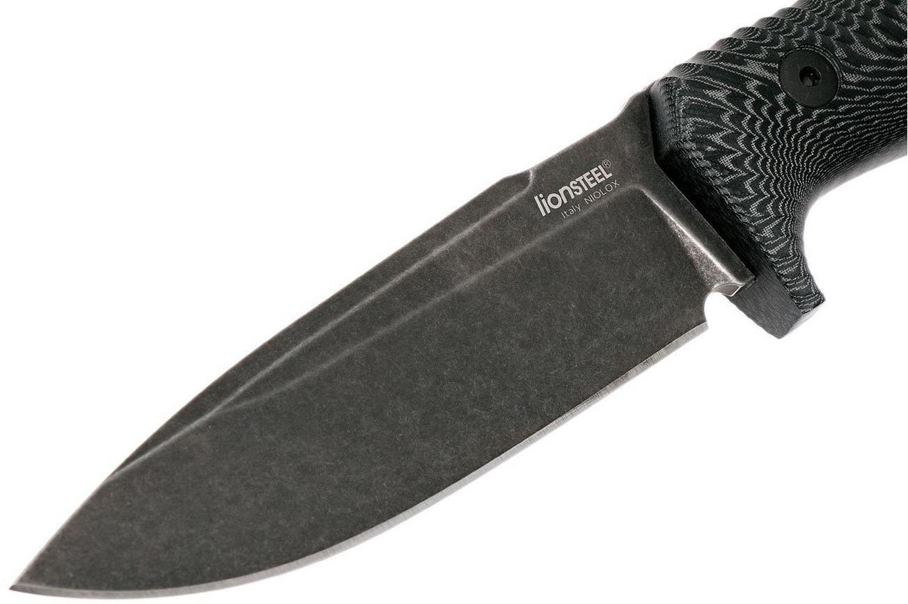 LionSteel T5, Black vaststaand mes