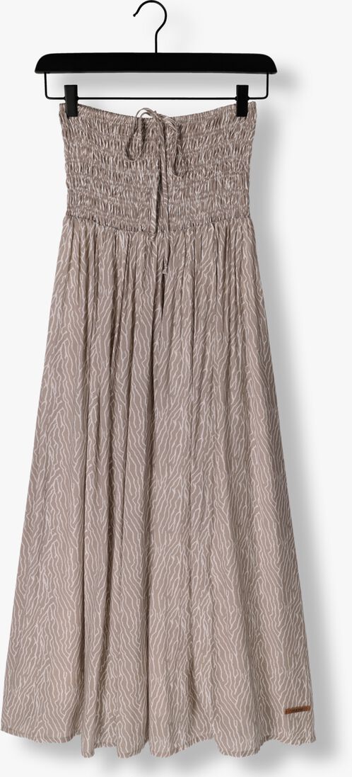 MOSCOW taupe moscow maxi jurk 72a-06-stroly
