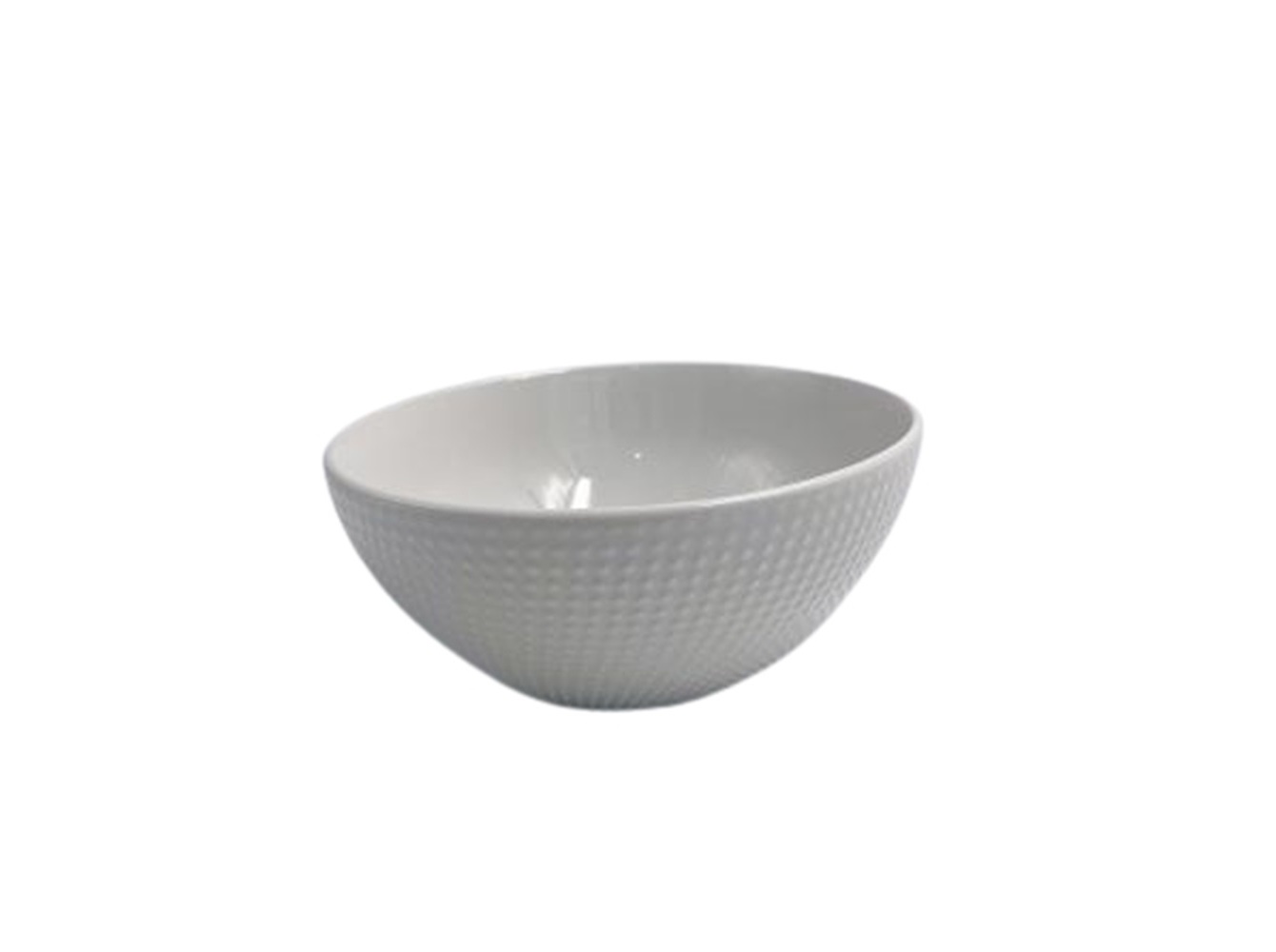 SALADEIRA DOTTY ACTUEL BRANCO PORCELANA Ø22.5CM