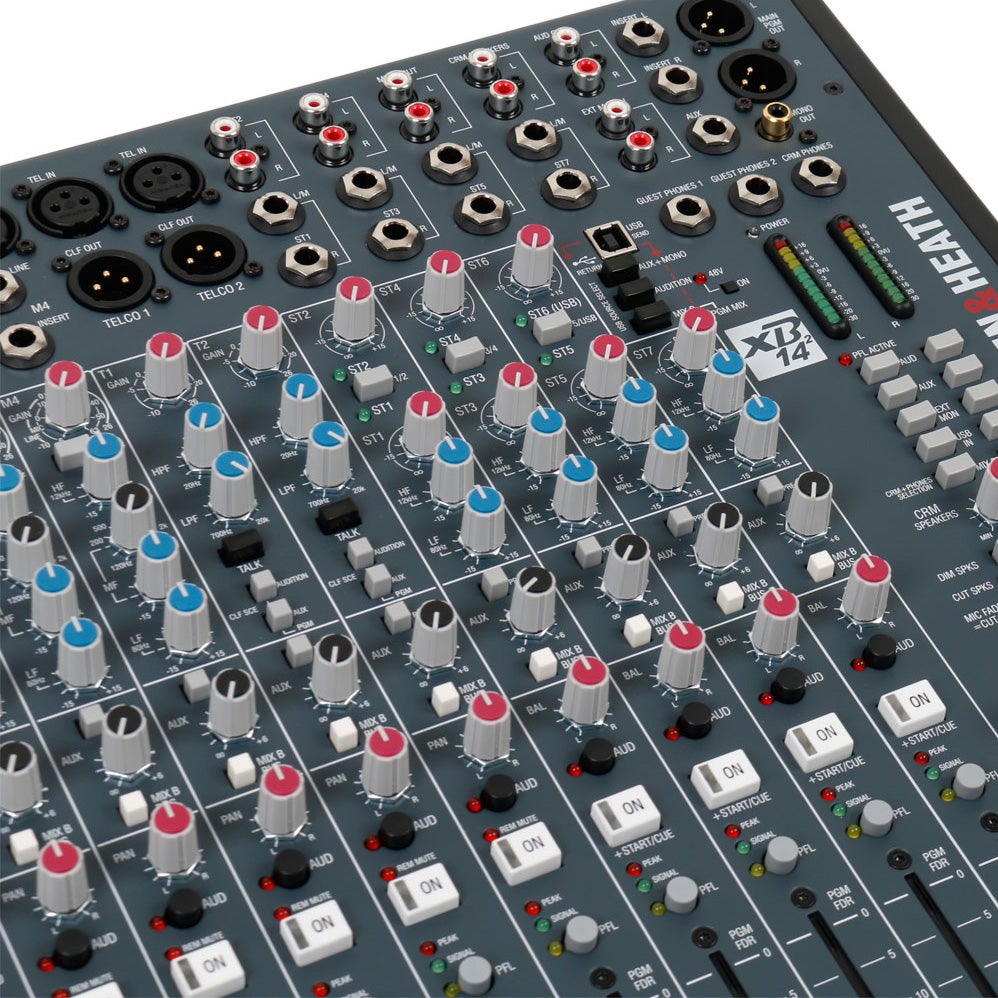 Allen & Heath XB-14 MKII radio/broadcast mixer