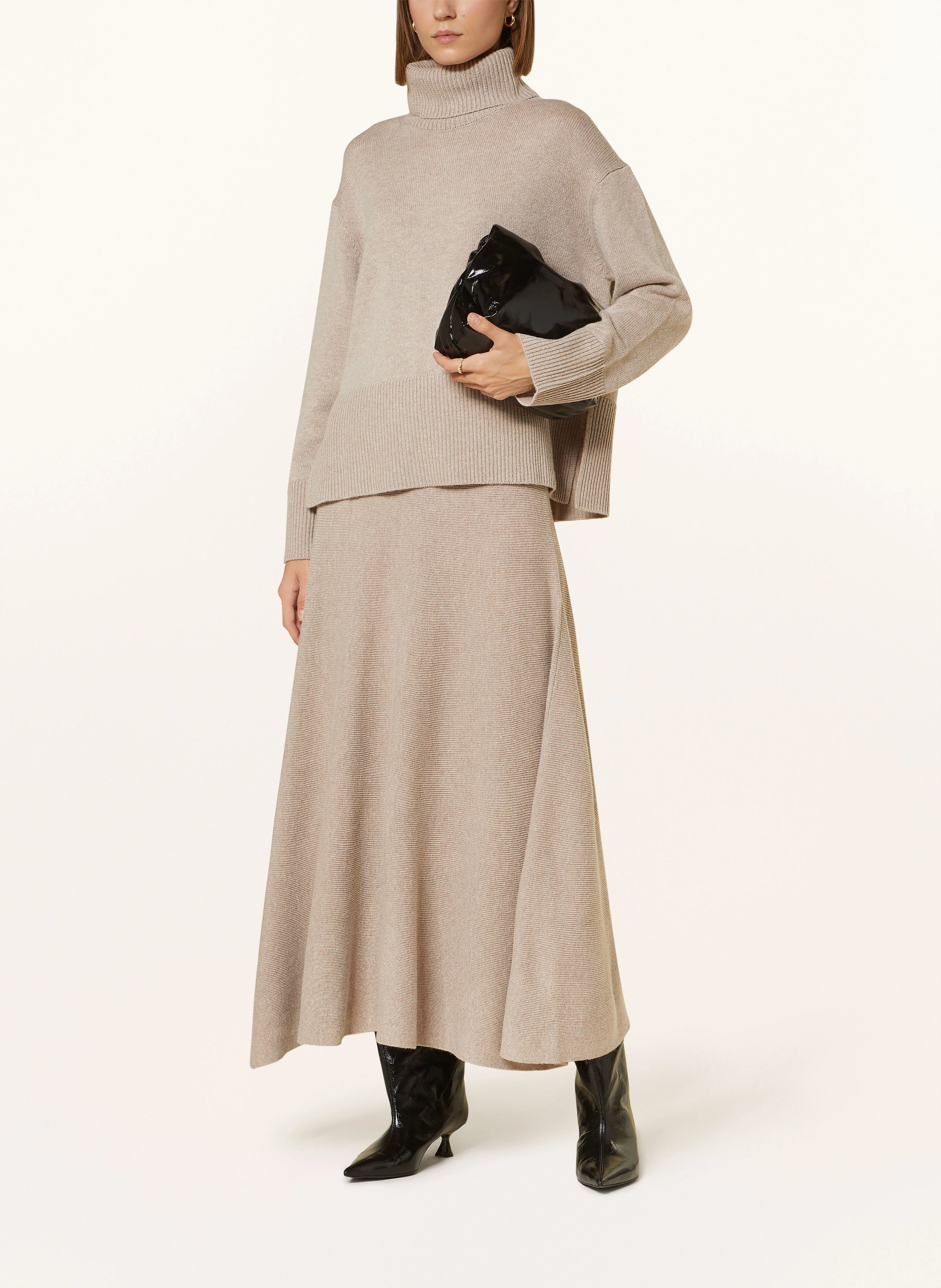 lilienfels Strickrock mit Cashmere