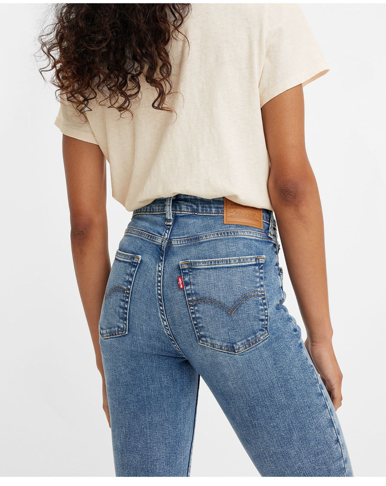 Levi's® Jean 721 High Rise Skinny bleu