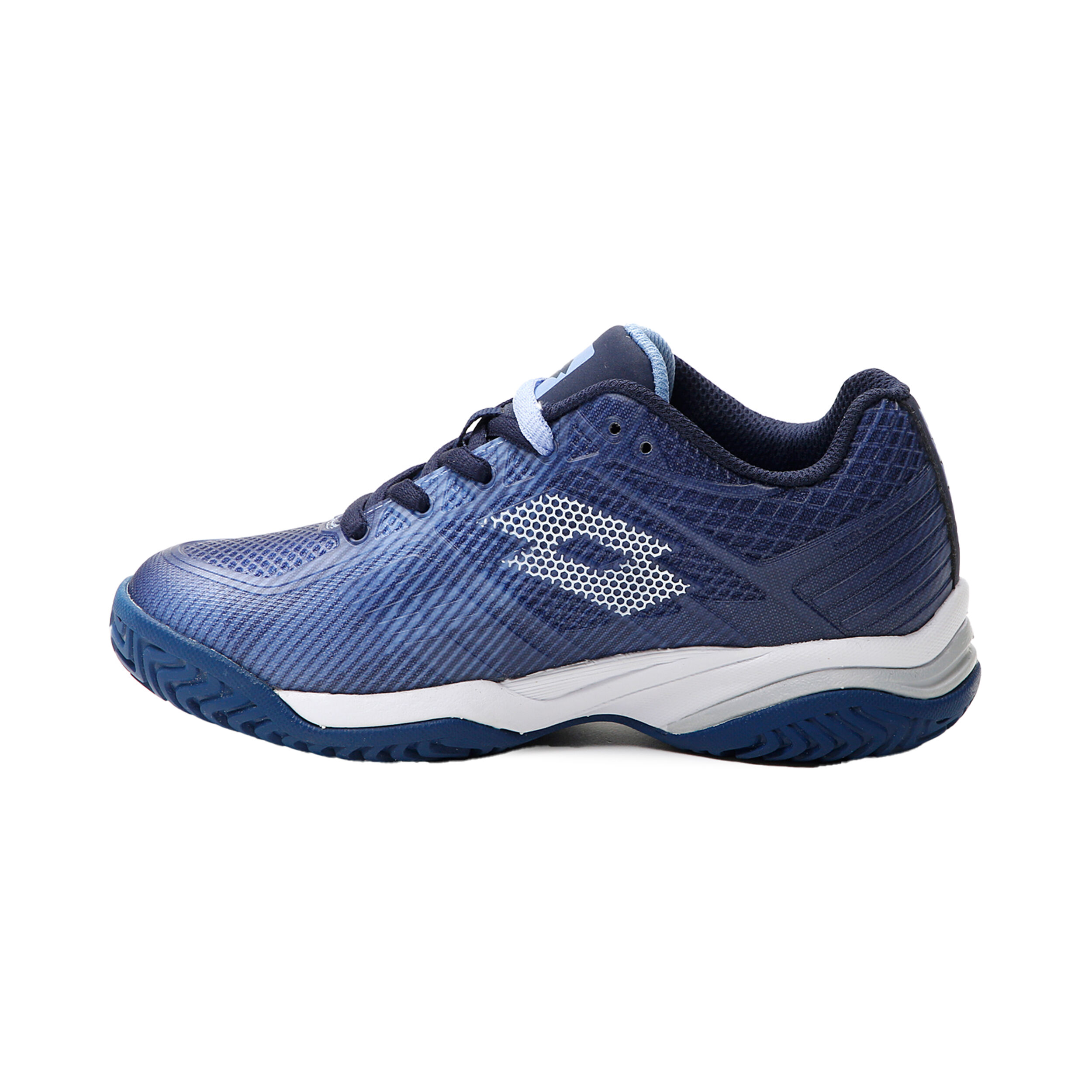 Lotto Mirage 300 II ALR Chaussures Toutes Surfaces Enfants - Bleu , Blanc