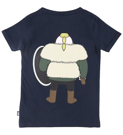 Danef? T-shirt - Basic - Navy m. Harald