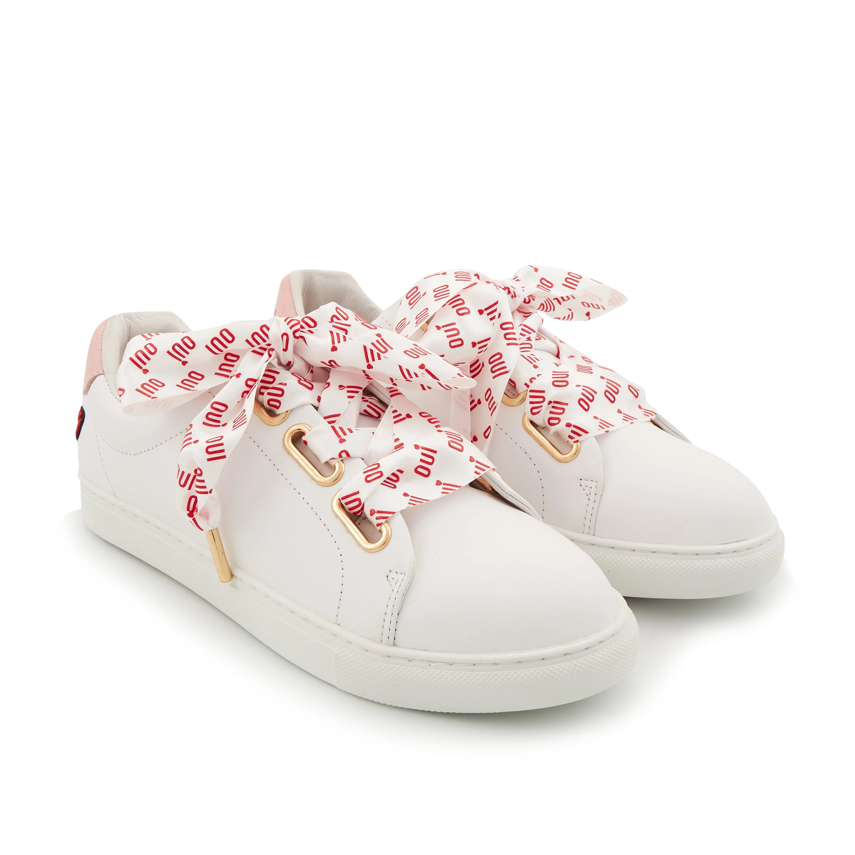 SIMONE TOUTE LA VIE - Sneakers en cuir | Blanc