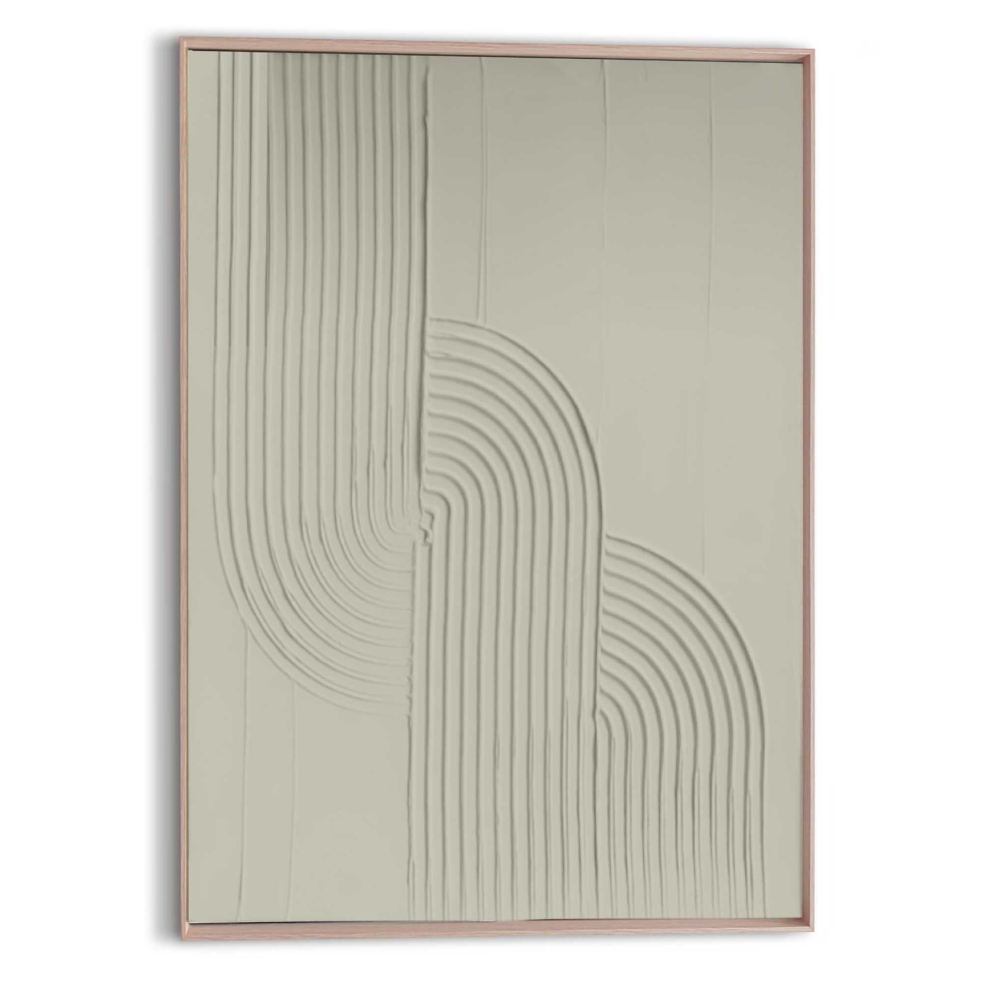 Reinders - Knot Craft Art Schilderij - 70 x 50 cm - Sage Green