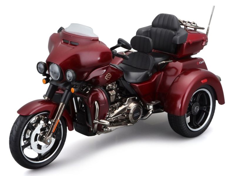 Maisto Motorrad Harley Davidson Trike CVO Tri Glide 2021 1: Sammlermodell im Massstab 1:12