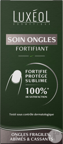 Luxéol Soin Ongles Fortifiant Ongles Fragiles Abîmés Et Cassants 11ml
