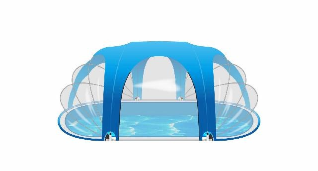 Blue Bay Poolhouse Ovaal 530