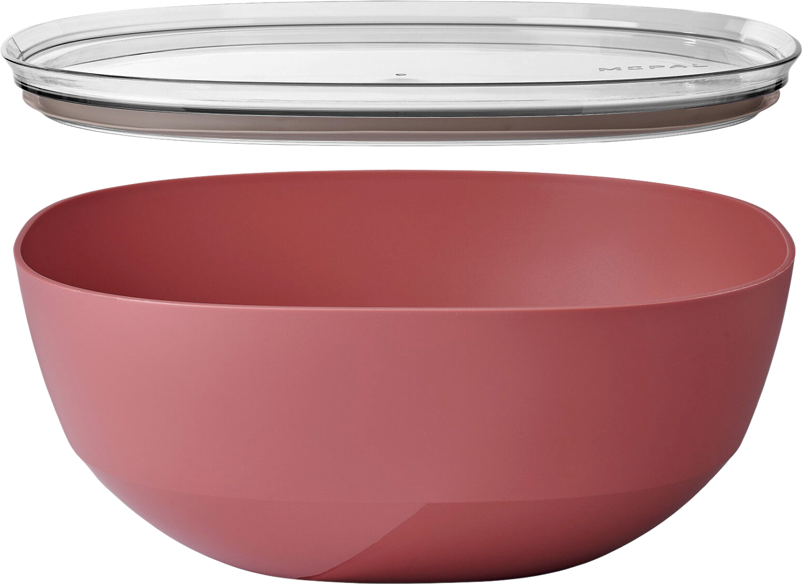 Mepal Silueta Servierschale mit Deckel 5000 ml Vivid mauve