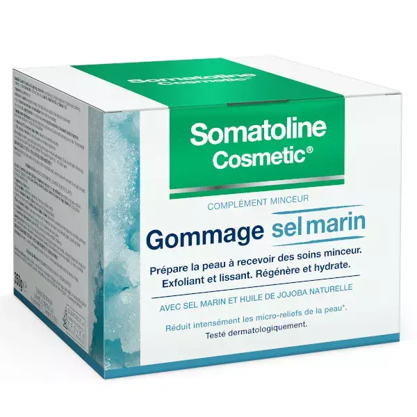 Esfoliante Corporal de Sal Marinho Somatoline 350g
