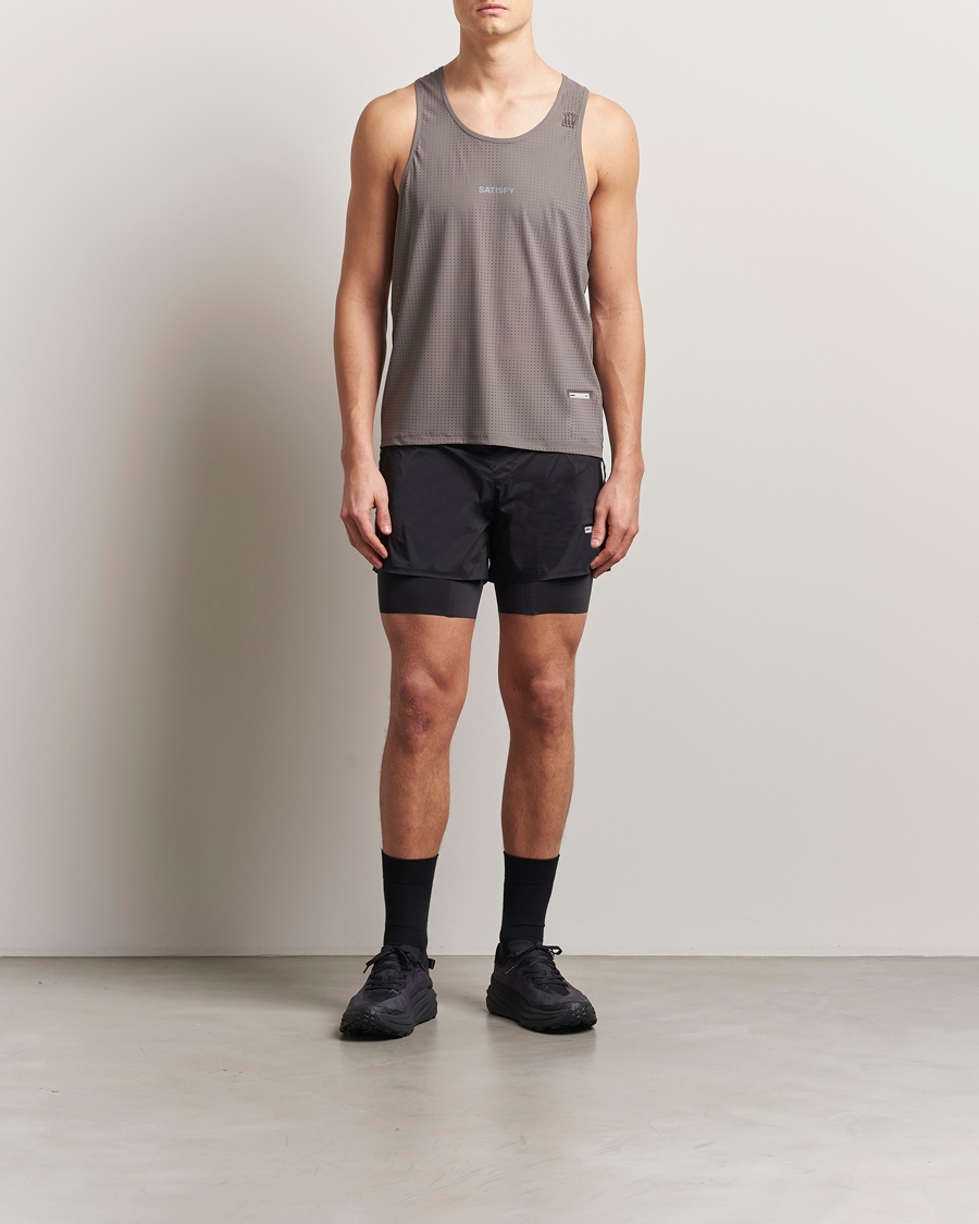 Satisfy TechSilk 8 Inch Shorts Black