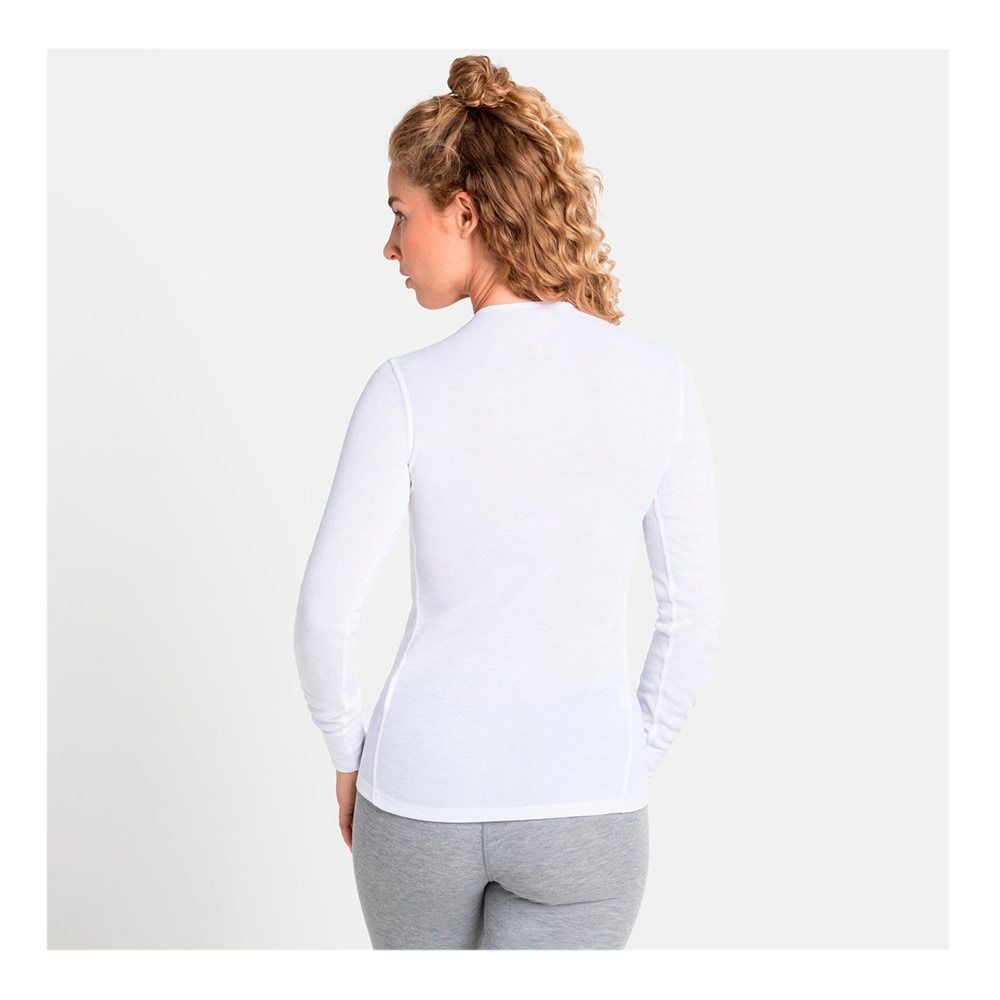 Odlo ACTIVE WARM ECO - Sous-couche Femme white