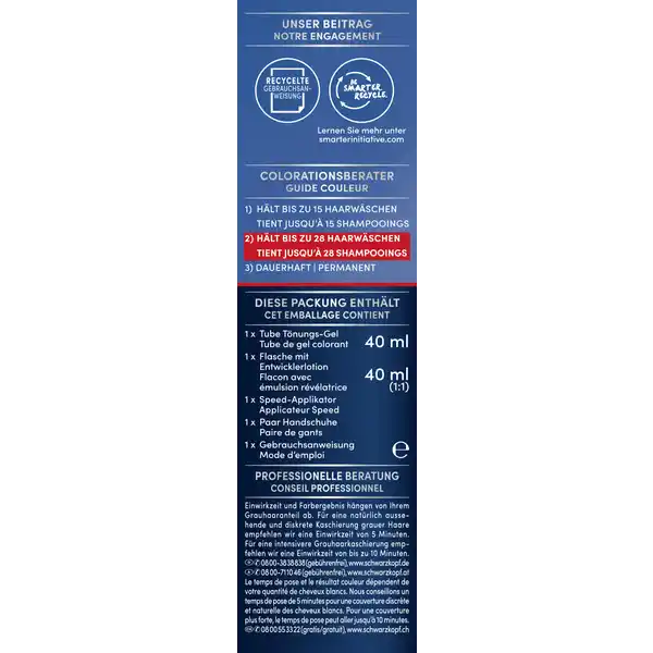 Anti-Grau-Tönungs-Gel 60 Mittelbraun