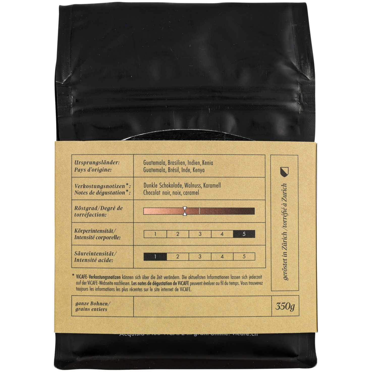 Vicafe Bohnenkaffee Hausmischung