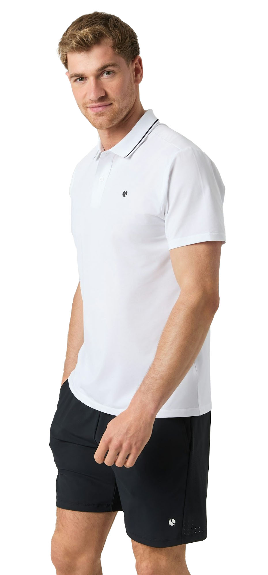 Ace Polo Shirt Herre WE001/Brilliant White