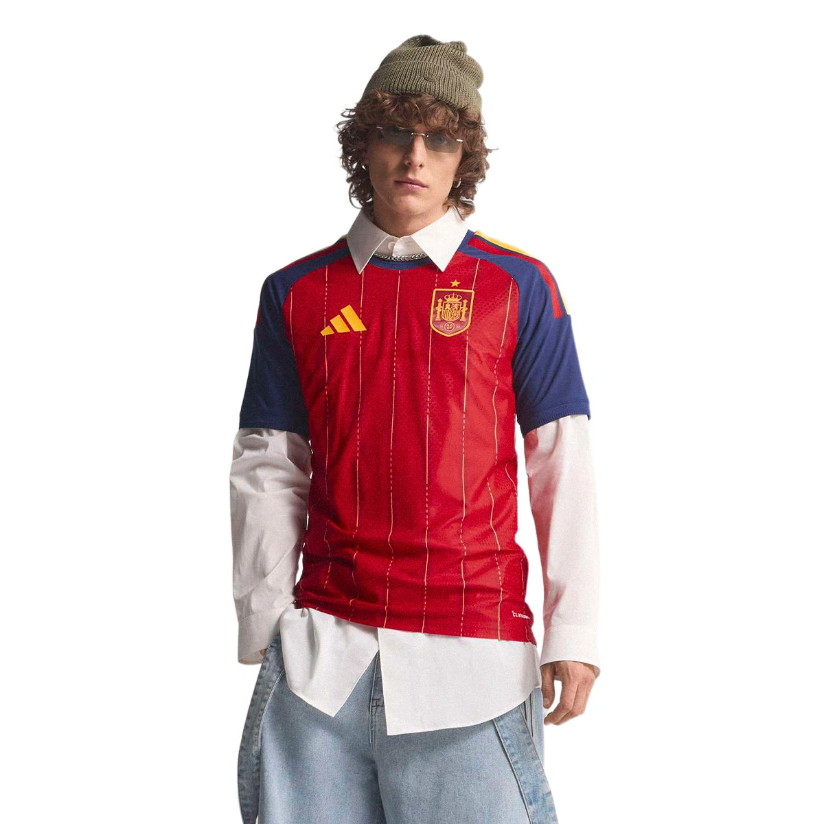 Camisola adidas Espanha Primeiro Equipamento Authentic Mundial 2026