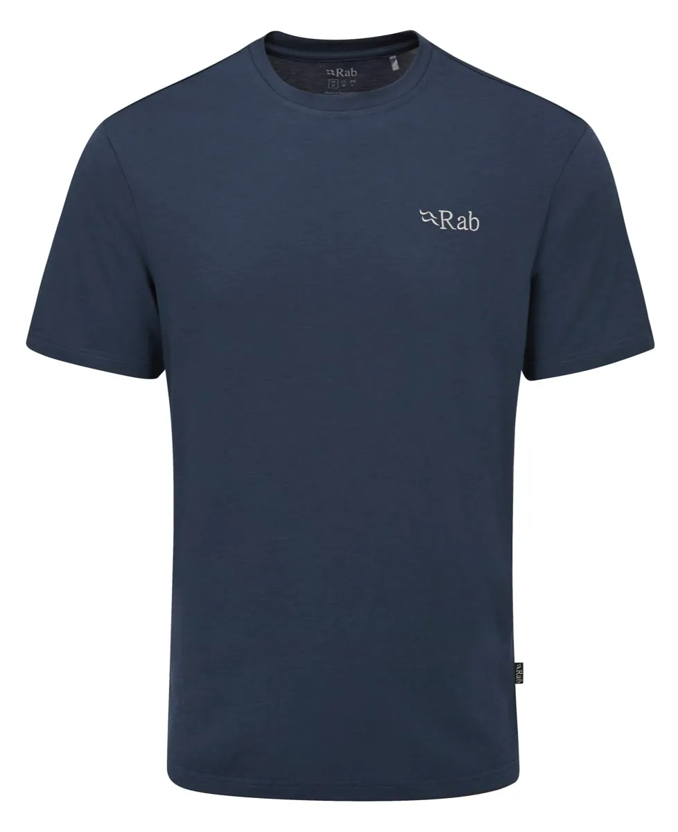 Rab Crimp Elevation Tee Tempest Blue