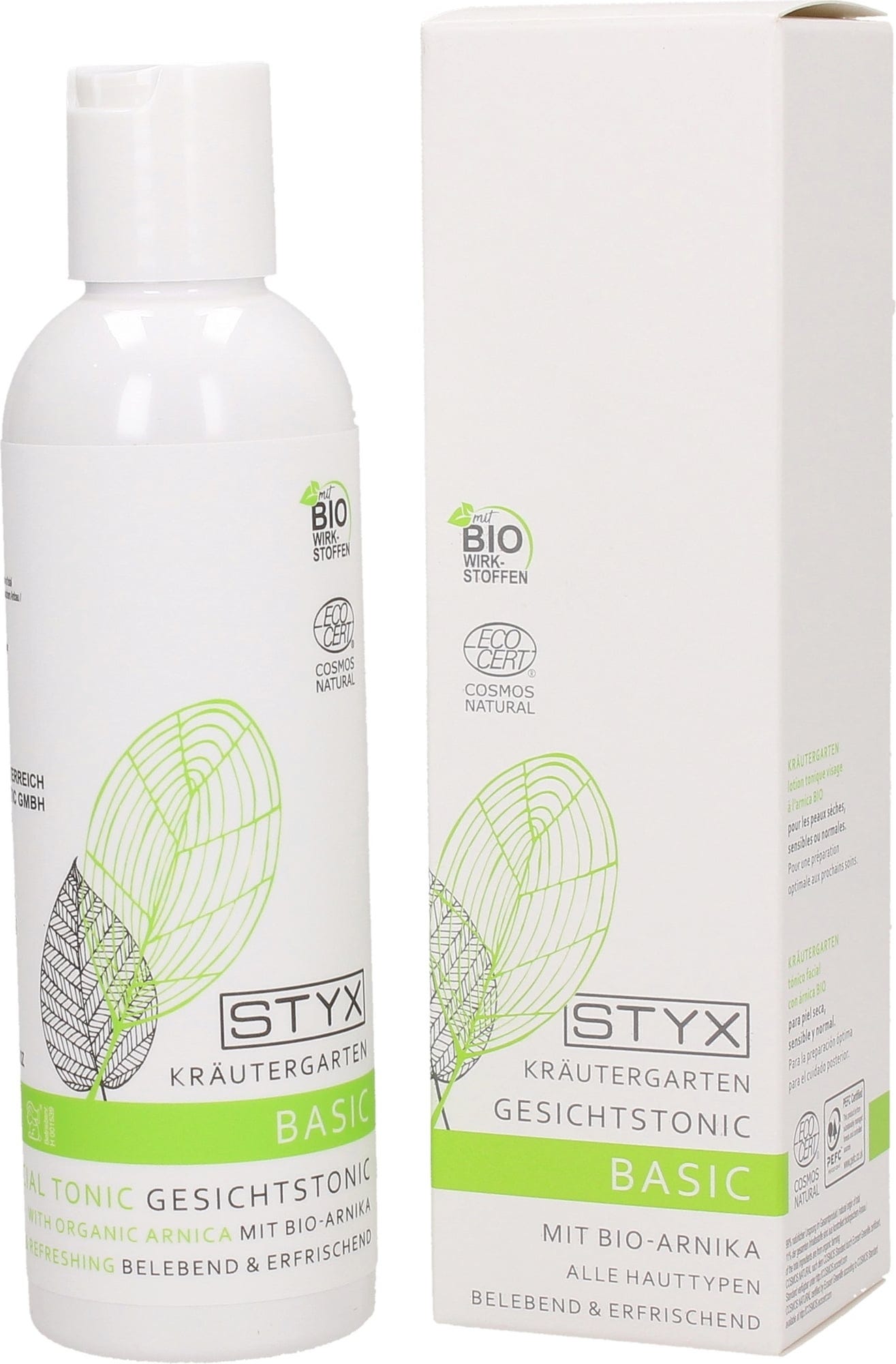 STYX  Kräutergarten Gesichtstonic mit Bio-Arnika, 200 ml