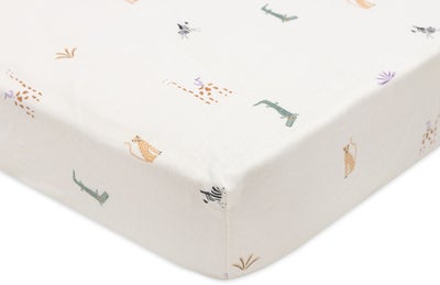 Jollein Stretchlaken 60x120, Jungle Jambo