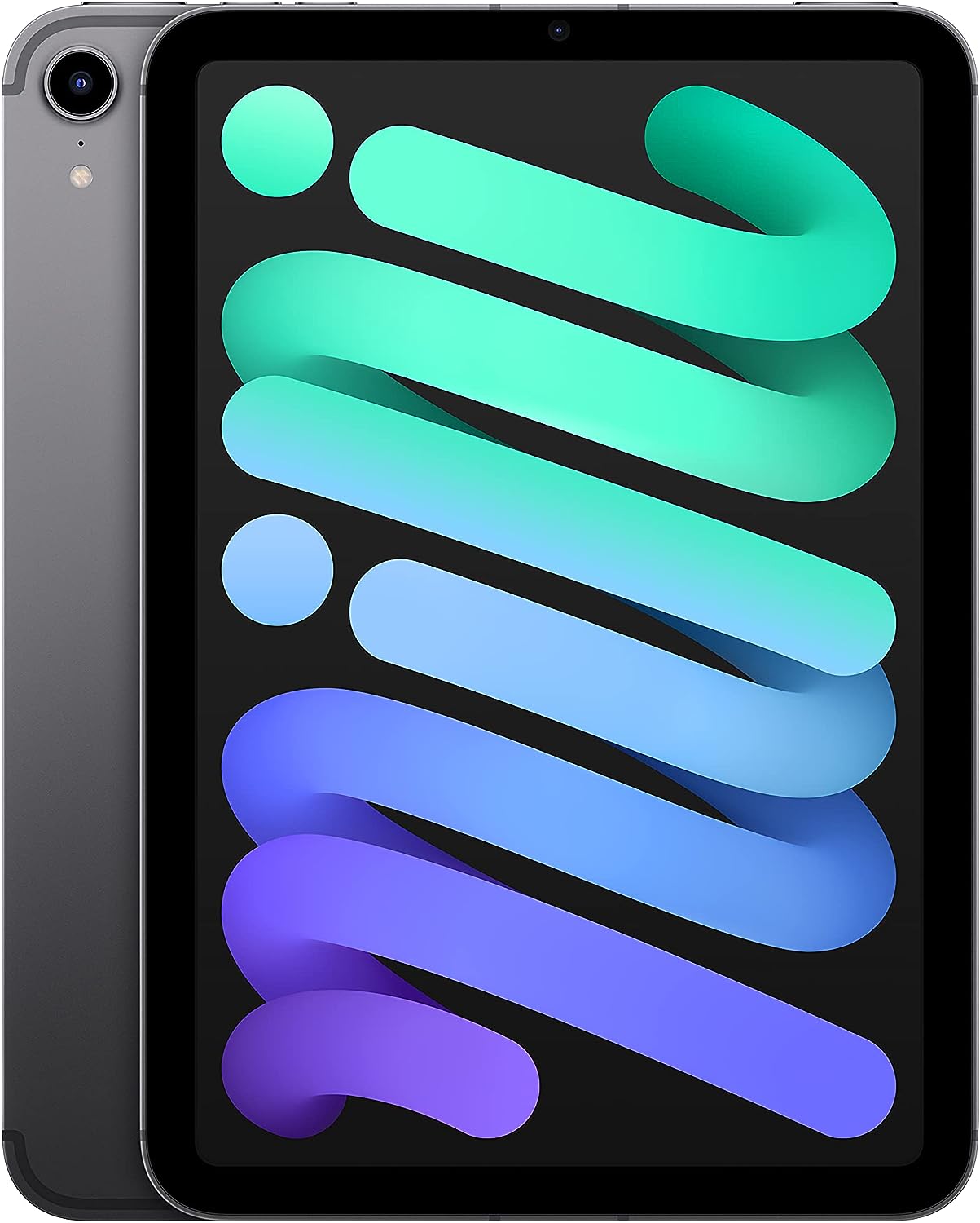 Apple iPad Mini (6ª geração): com chip A15 Bionic, tela Liquid Retina de 8,3 polegadas, Wi-Fi 6, câmera frontal de 12 MP e câmera traseira de 12 MP, Touch ID, bateria para o dia todo.