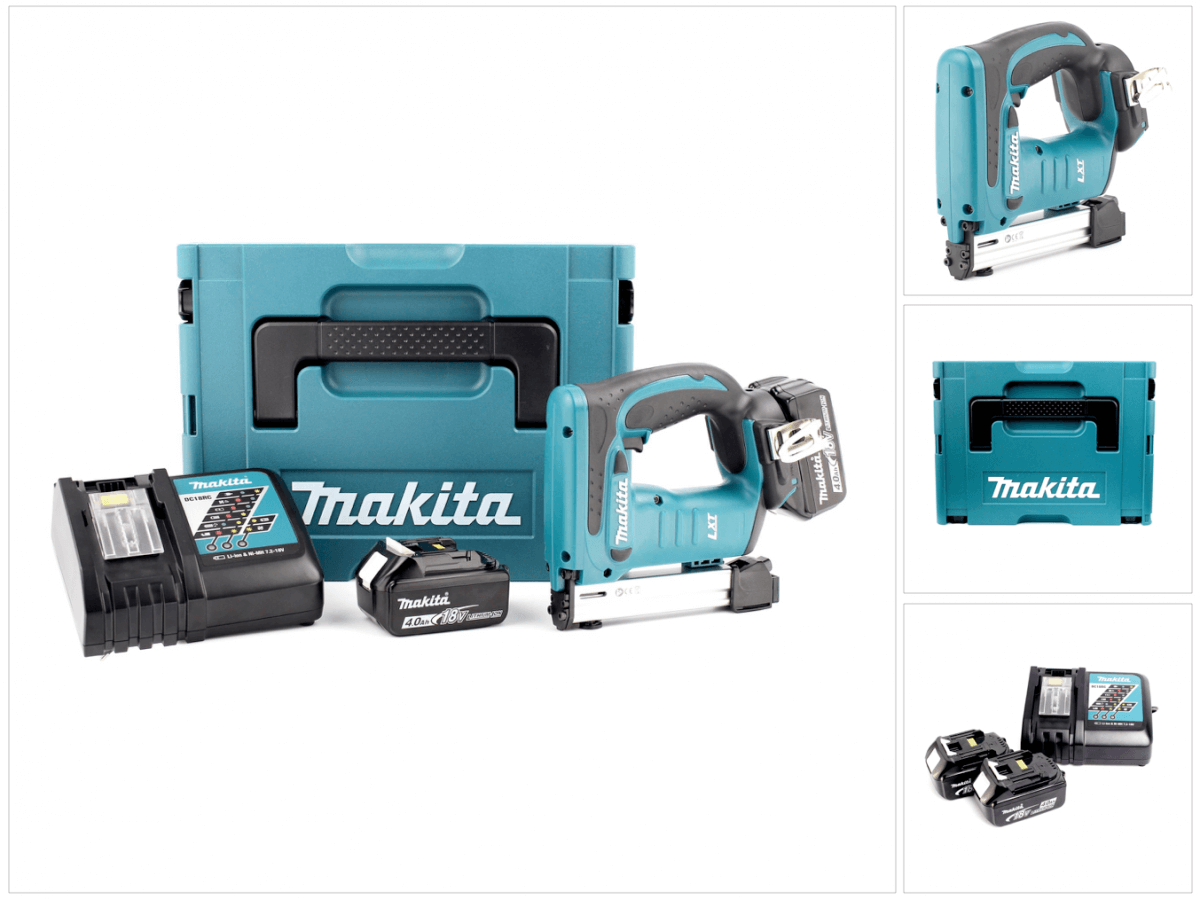 Makita DST221RMJ 18V Li-ion accu nietmachine set (2x 4.0Ah) in Mbox