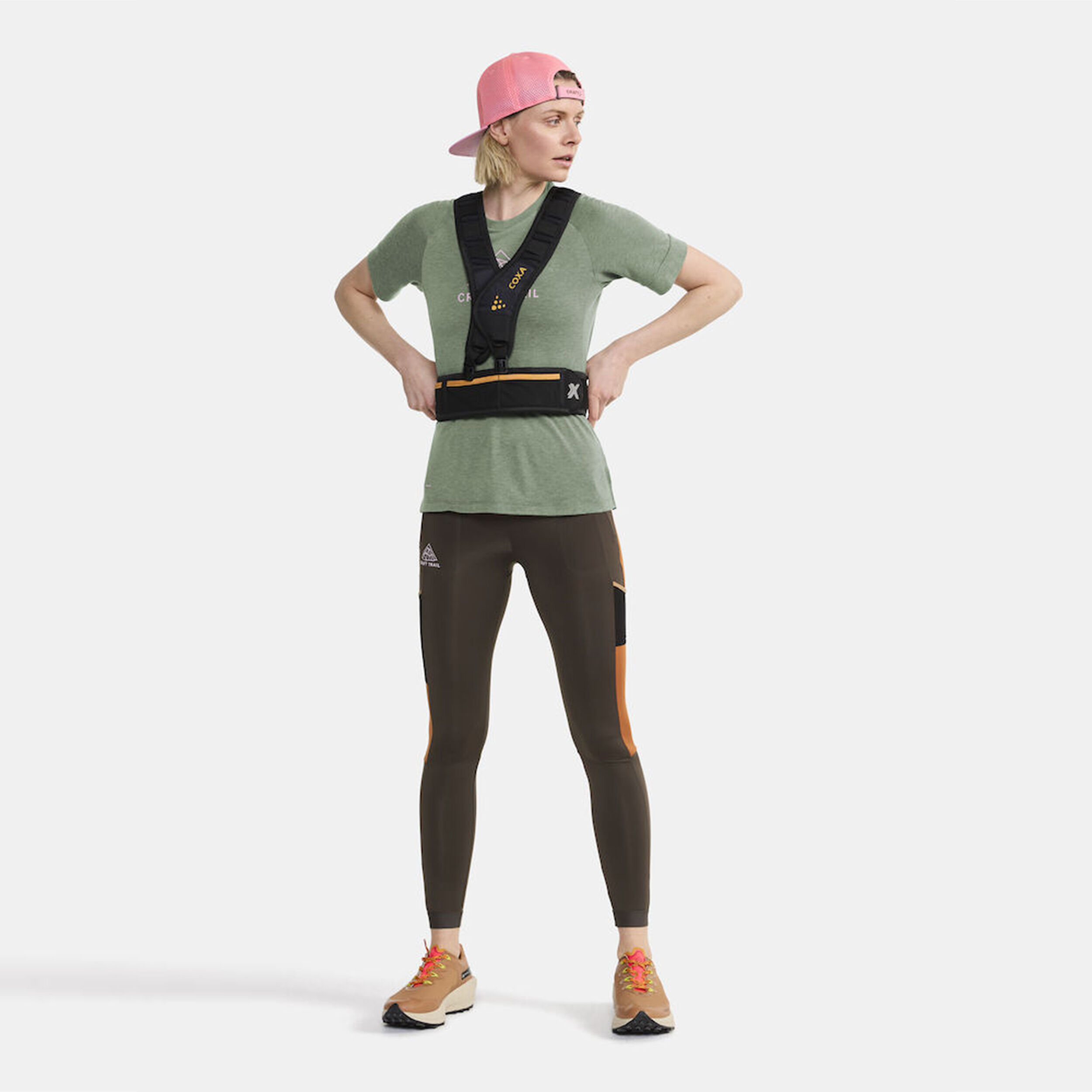 Craft Pro Trail Woolsleeve Maillot De Course Femmes - Vert